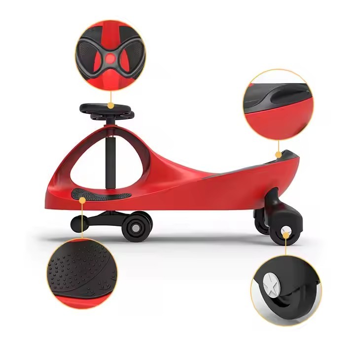 Hot Selling New Ride-On Twisted Twisting Wiggle Swing Car Toy for Kids Fun Ride for Girls and Boys